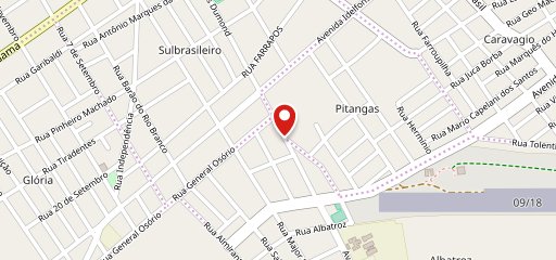 Padaria Albatroz no mapa