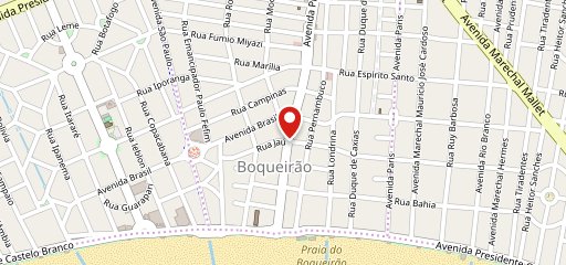 Padaria Alvorada no mapa