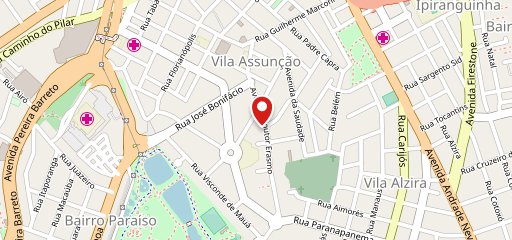 Padaria Brasileira Vila Assunção no mapa