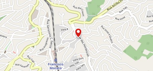 Padaria Das Hortências no mapa