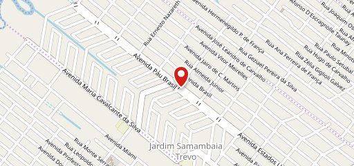 Padaria dom Ângelo no mapa