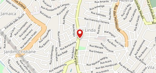 Padaria Brasilusa no mapa