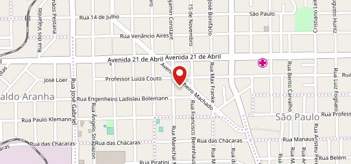 Padaria e Confeitaria Manchini no mapa