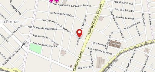 Três Marias no mapa