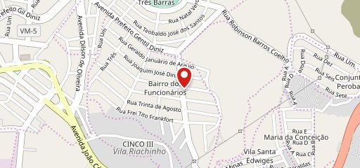 Padaria e Mercearia Araújo e Camargos no mapa