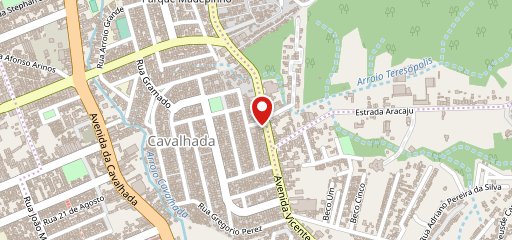 Padaria Gritti no mapa