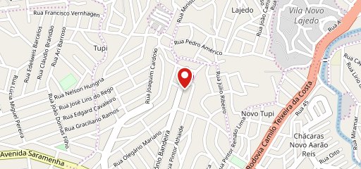 Padaria Mariana no mapa