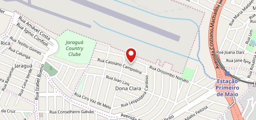 Padaria Pães & Energia no mapa