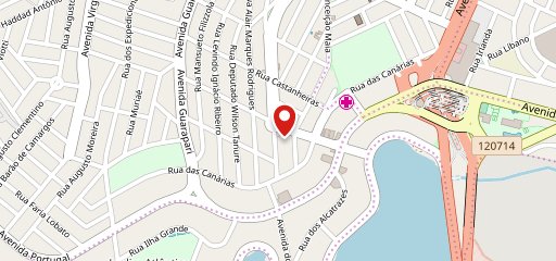 Padaria Pampulha no mapa