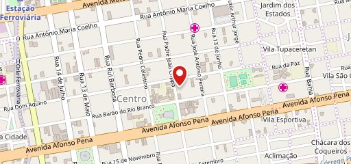 Padoca do Enaldo no mapa