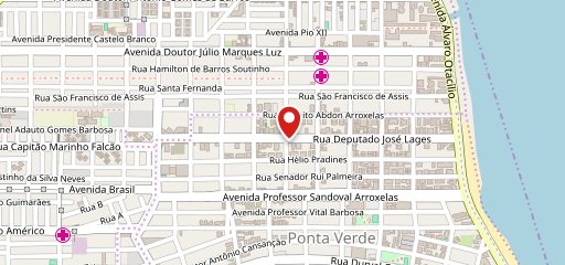 Palato Café no mapa