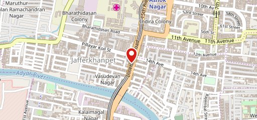 Palmshore Restaurant Ashok Nagar on map