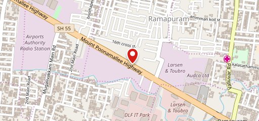 Palmshore Restaurant Ramapuram on map