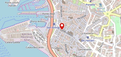 Focaccia-Bar Pan Per Focaccia sulla mappa