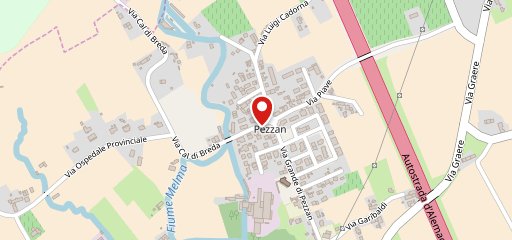 Pane di Marca sulla mappa