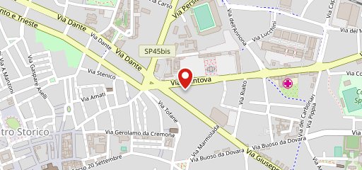 Pane in salute sulla mappa