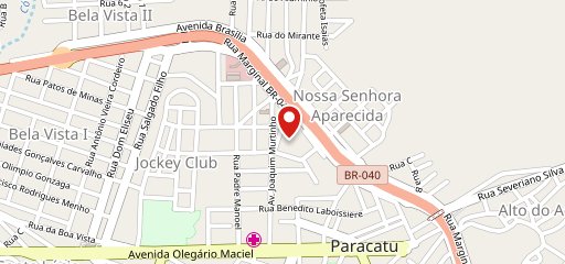 Restaurante Panela de Barro no mapa