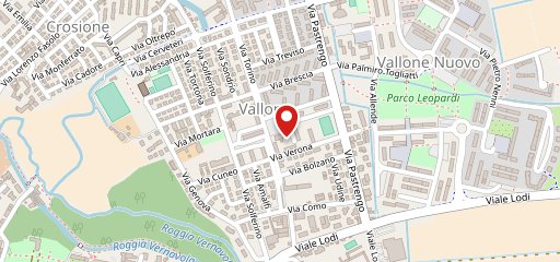 Panetteria Pasticceria Il Vallone Pavia sulla mappa