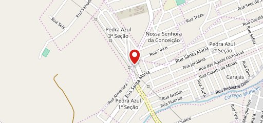 Padaria Antony no mapa