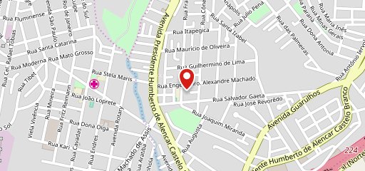 Panificadora Cinco Irmãos no mapa