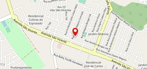 Panificadora Moinho de Vento no mapa