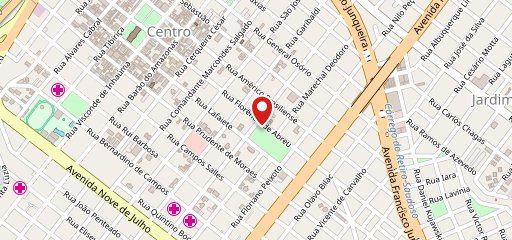 Padaria Nosso Pão no mapa