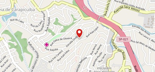 Panificadora e Restaurante Onda Verde no mapa