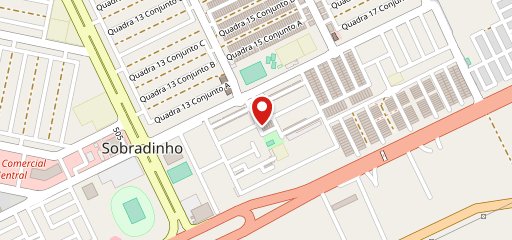 Panificadora e Confeitaria Sobradinho no mapa