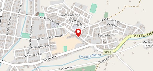 Panificio L'Antico Fornaio dei F.lli Cancedda - via Santa Caterina sulla mappa