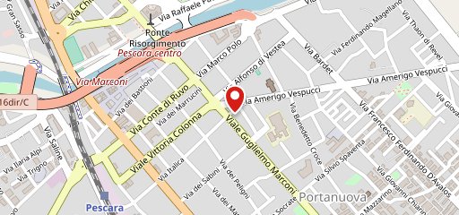 Forno Paris Pescara sulla mappa