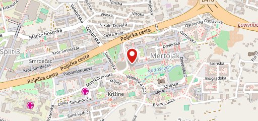 Pekara Panis sulla mappa