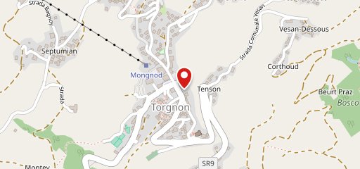 Del Posto Torgnon - ristorante dell'Hotel Panoramique sulla mappa