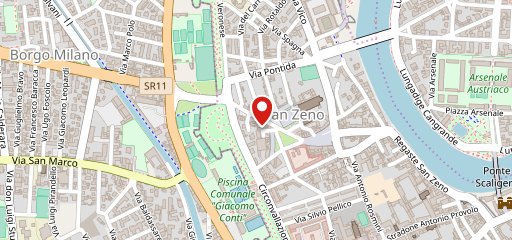 PanzeRè San Zeno sulla mappa