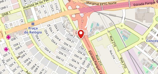 Pão Recheado e Pizza Urbana - Pistão Sul no mapa