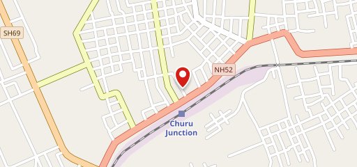 Papa Veg Pizza churu on map