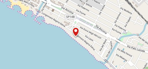 Papeete Beach - Ristorante e bar Ladispoli sulla mappa