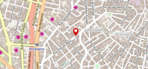 Pap's Lanches no mapa