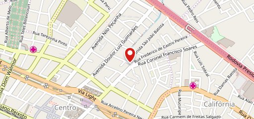 Parada do frango - Nova Iguaçu no mapa