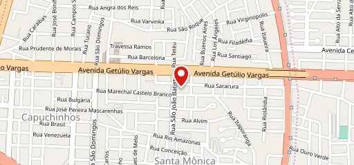 Paradinha Pizzaria e Restaurante no mapa