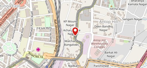 Paradise cake and bakery on map