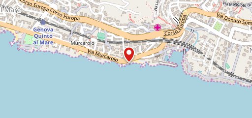 Trattoria Paradiso di Nervi sulla mappa