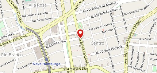 Paraíso do café no mapa