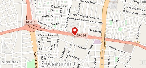 Churrascaria Paraíso Grill no mapa