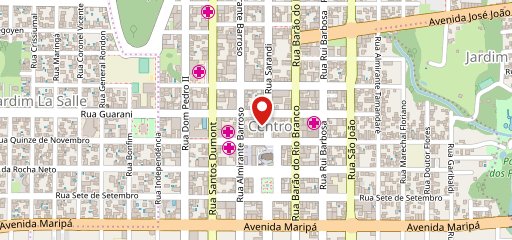 Paraíso Libanês no mapa