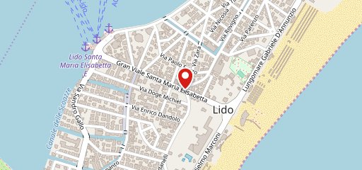 Parco delle rose sulla mappa