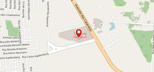 Paris 6 Bistrô Foz do Iguaçu no mapa