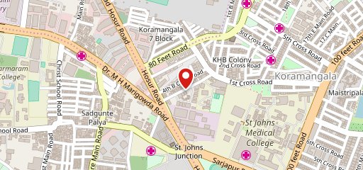 Paris Panini - Gourmet Sandwiches & Wraps, Koramangala on map