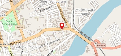 Parvathamma Mess on map