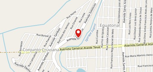 Restaurante e Pizzaria Forno e Sabor no mapa