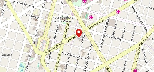 Pastelaria Brasil no mapa